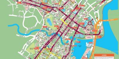 Ulica mapu Singapore